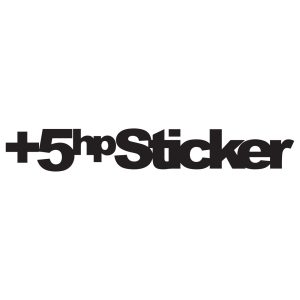 5 hp sticker
