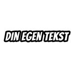 Streamer – 1 Linie – Outlined