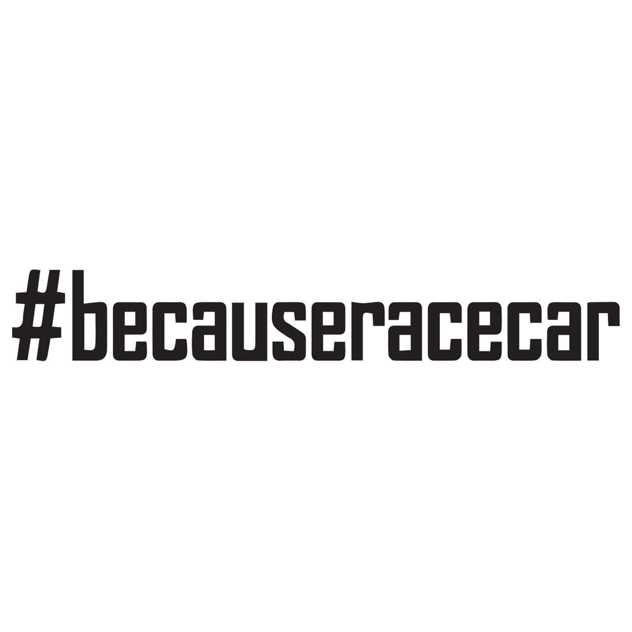 #Becauseracecar
