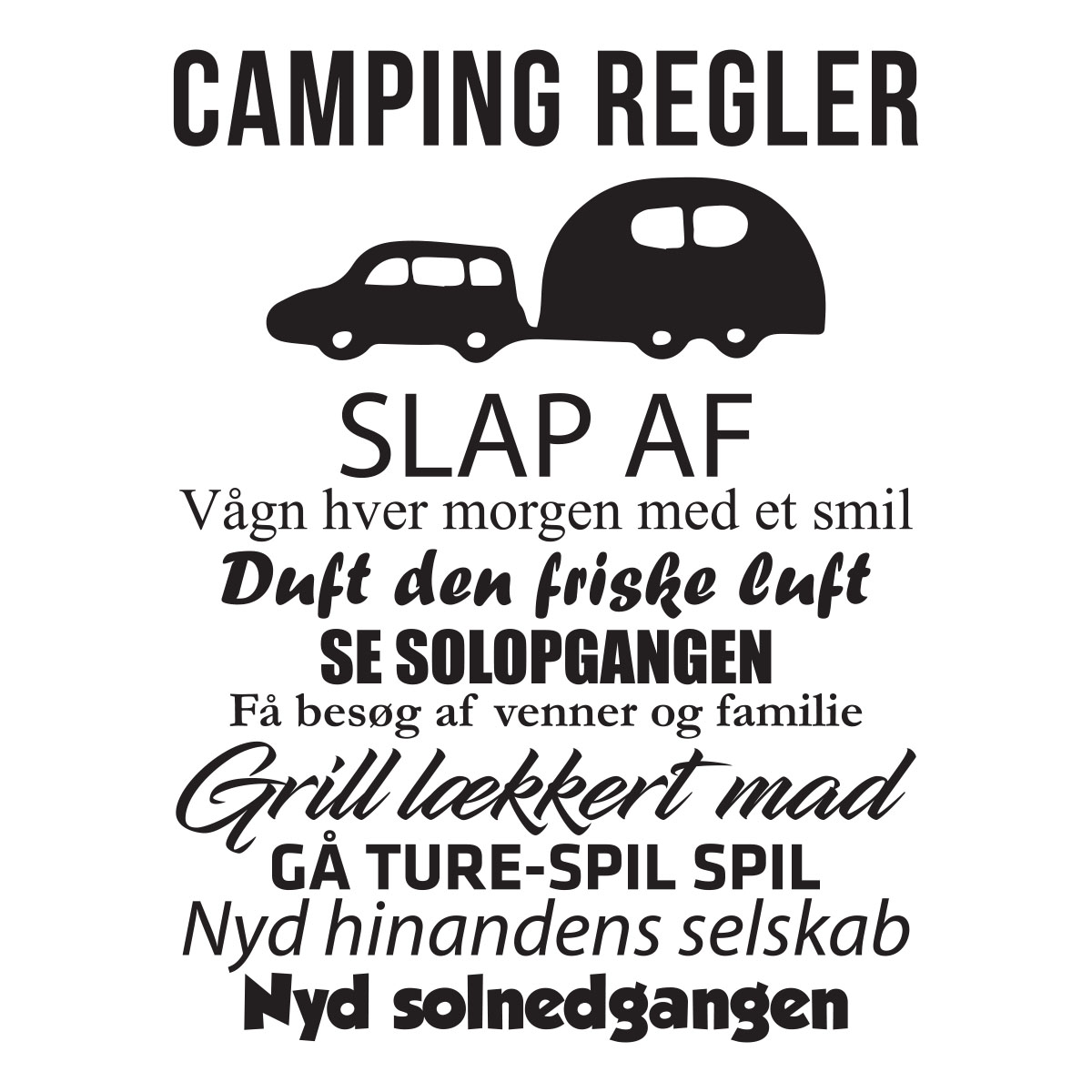 Campingregler