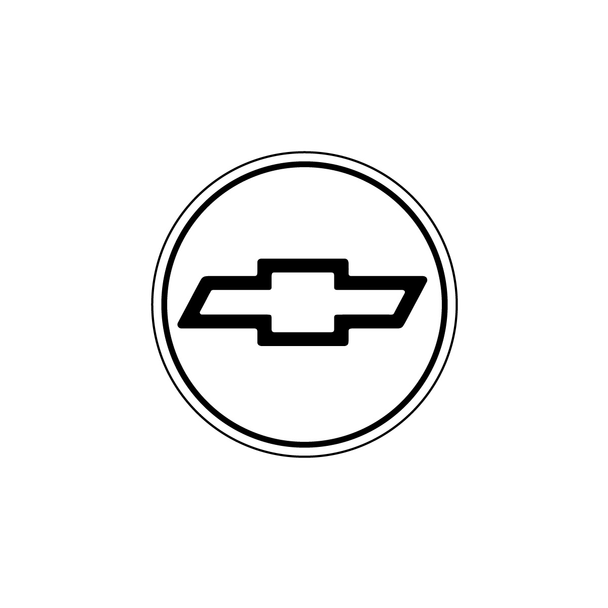 Chevrolet – Centerkapsel Folie