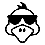 Duck With Sunglasses