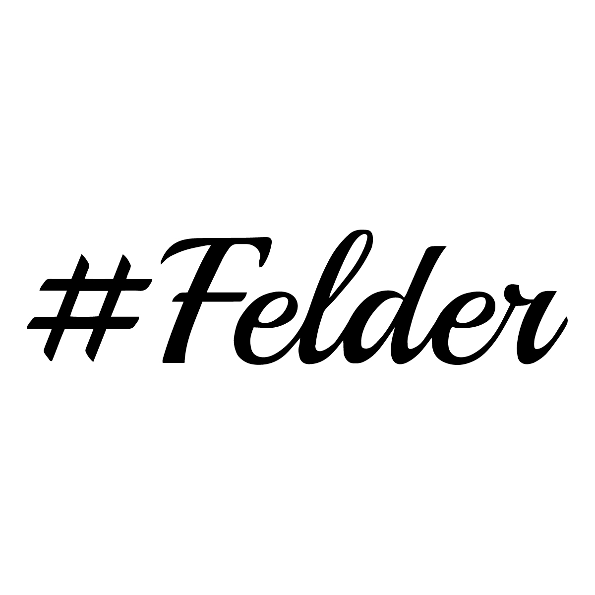 Felder Society Sticker