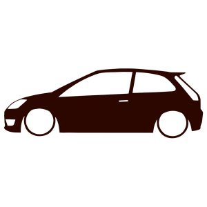 Ford Fiesta MK6 - Silhuet