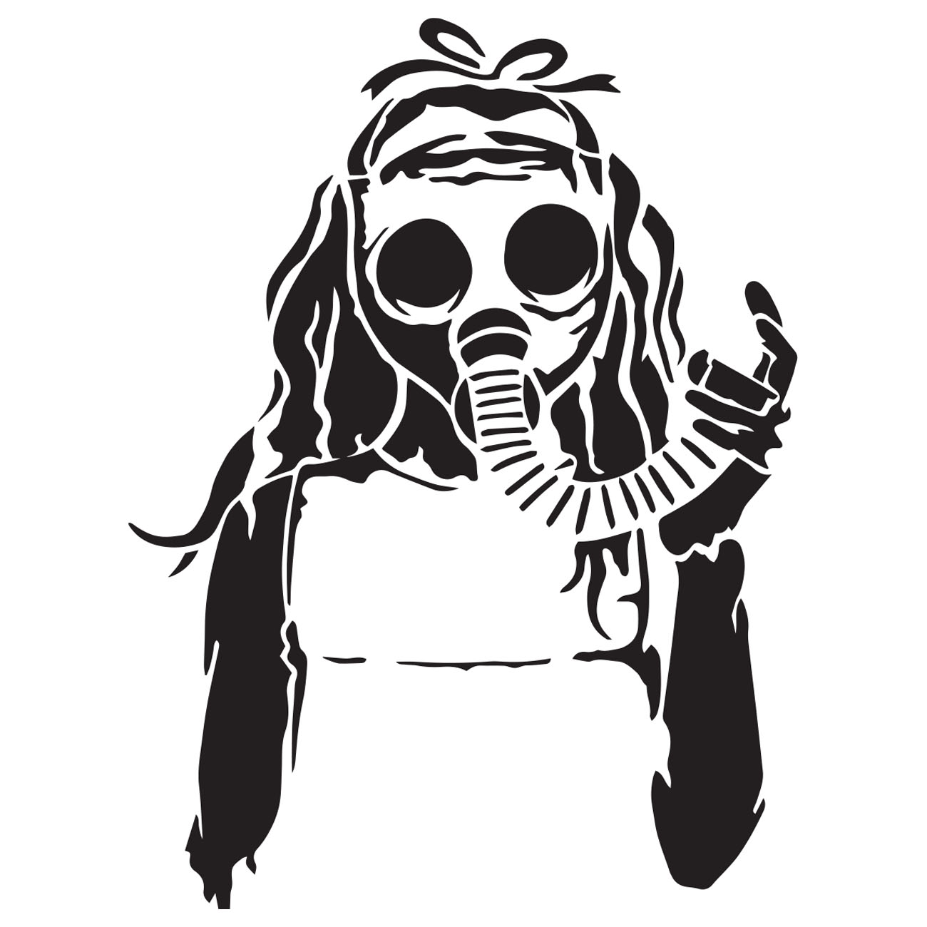 Girl With Gasmask