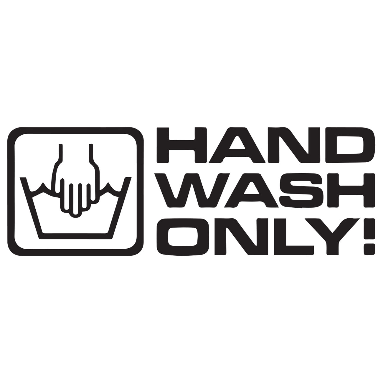 Hand Wash Only 1