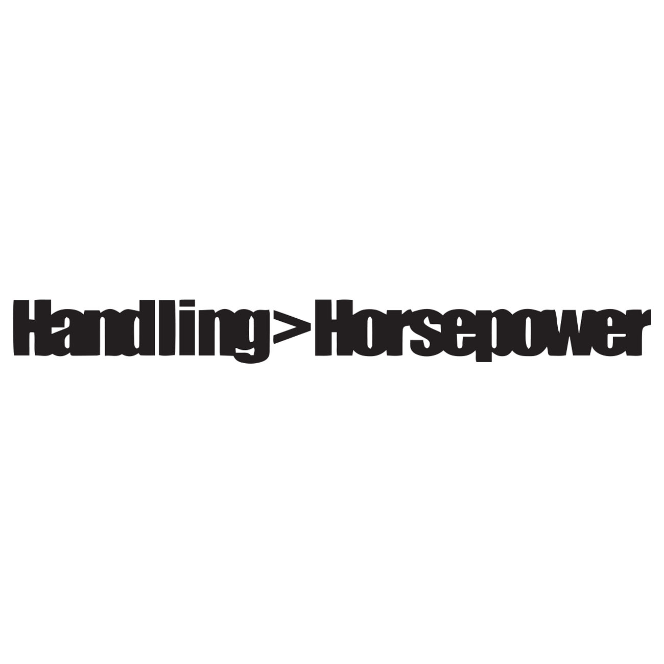 Handling Over Horsepower 1