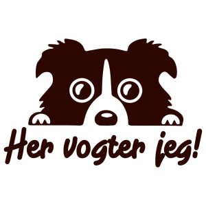 Her vogter jeg - Schæfer hvalp