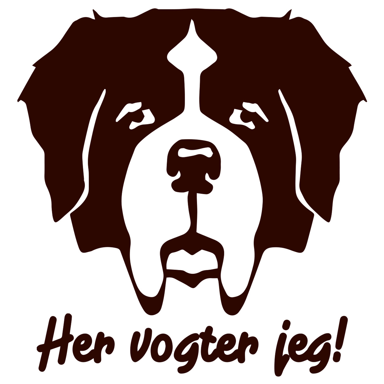 Her Vogter Jeg Sankt Bernard