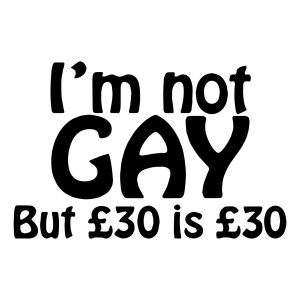im not gay