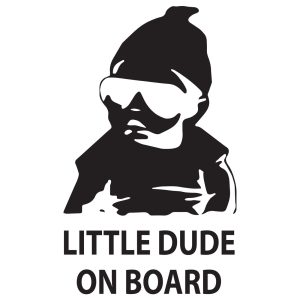 Little dude onboard