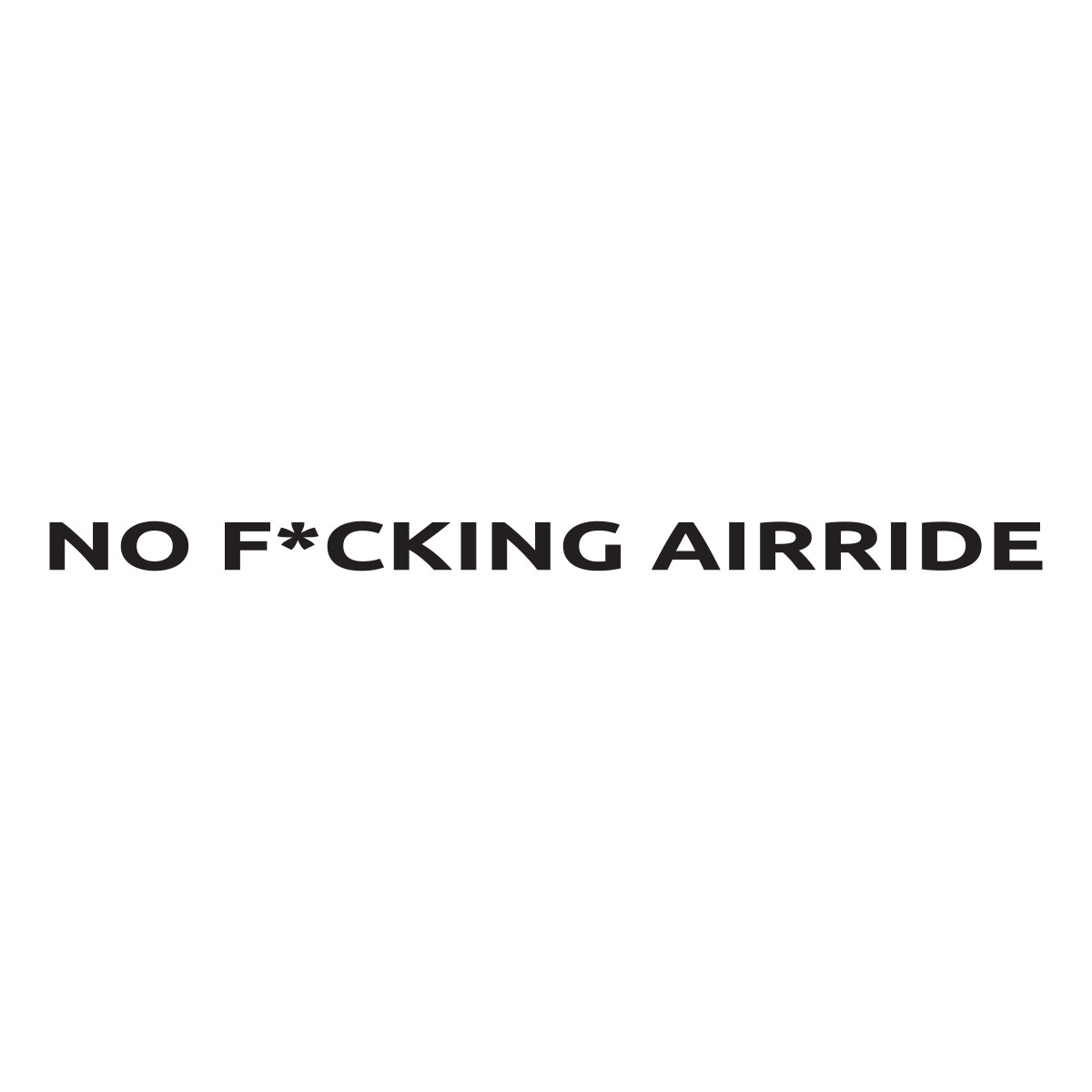 No Fucking Airride2