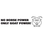 No Horse Power – Only Goat Power