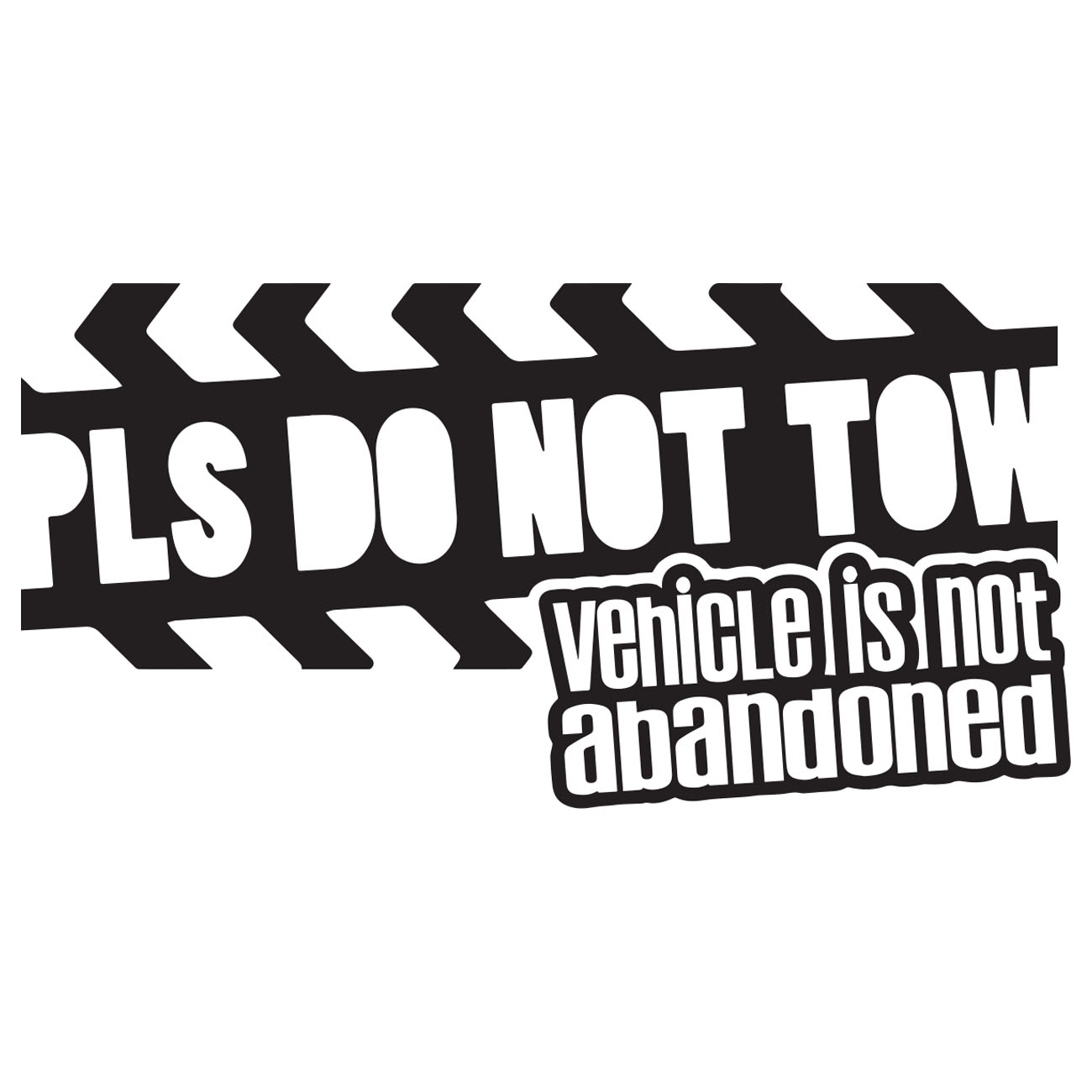 Pls Do Not Tow