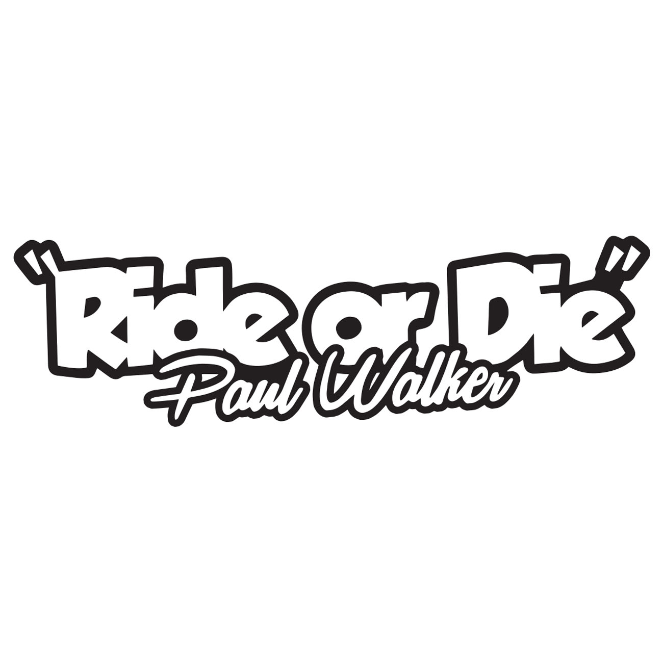 Ride Or Die – Paul Walker 2