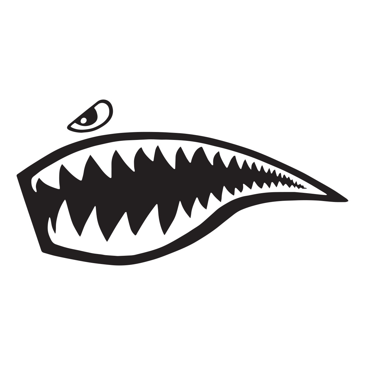Shark Teeth Eye