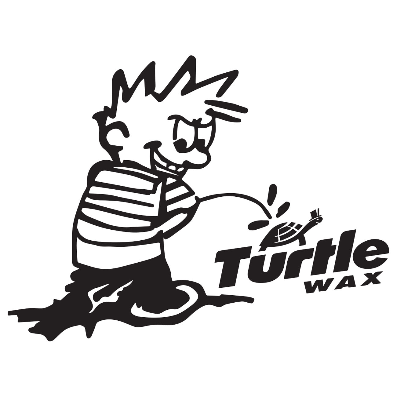 Steen Pisser På Turtle Wax