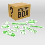 10 Stk Assorteret Stickers – Lime Grøn
