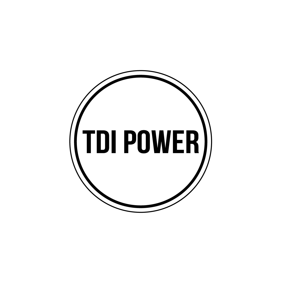 Tdi Power – Centerkapsel Folie