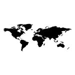 The World – Wallsticker