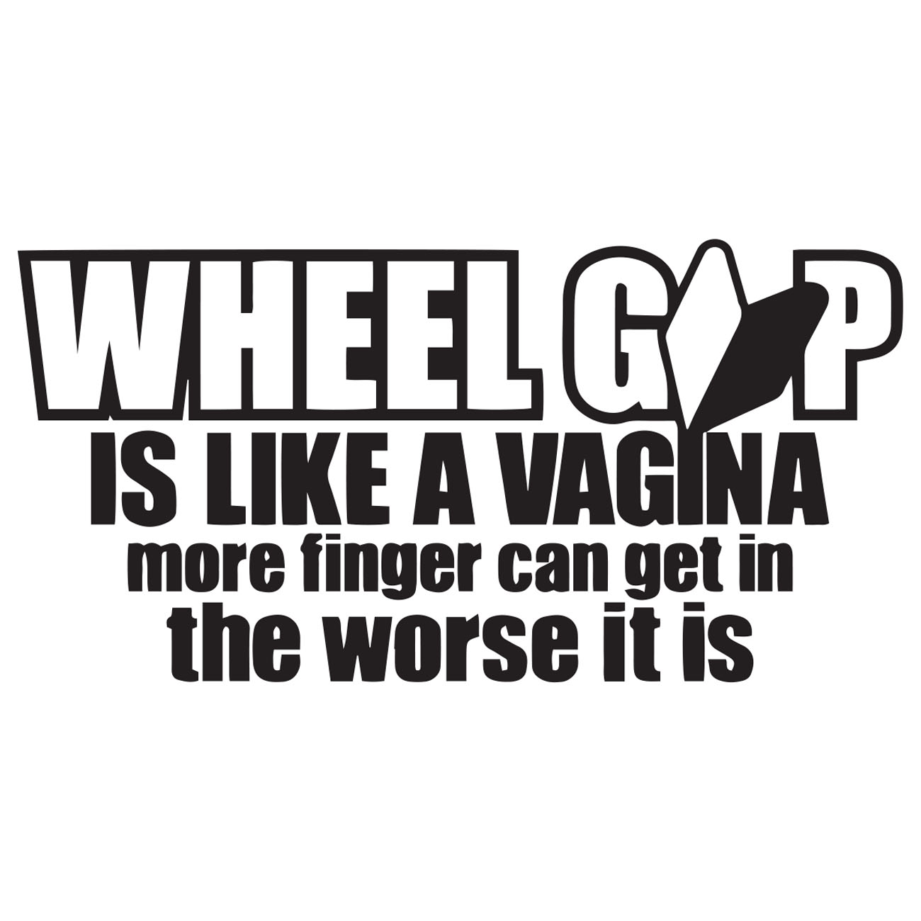 Wheelgap Is Like A Vagina 2