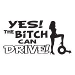 Yes The Bitch Can Drive