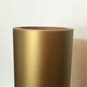 091 Guldmetal - Mat - 63cm Bredde