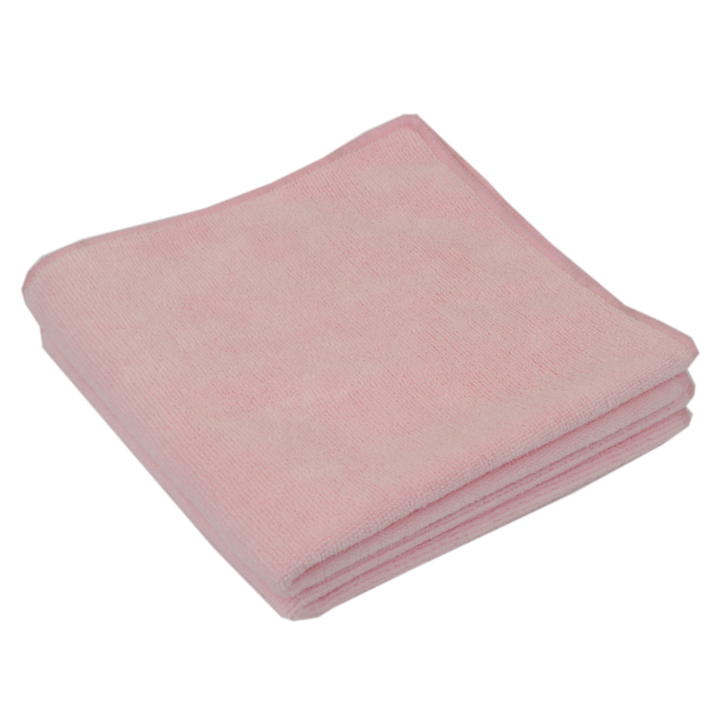Microfiberklud – Rød – 40X40Cm